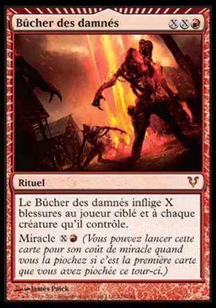 Avacyn Ressuscitée - Bûcher des damnés