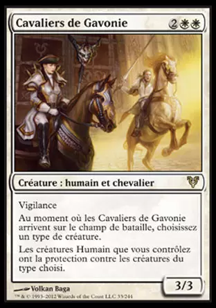 Avacyn Ressuscitée - Cavaliers de Gavonie
