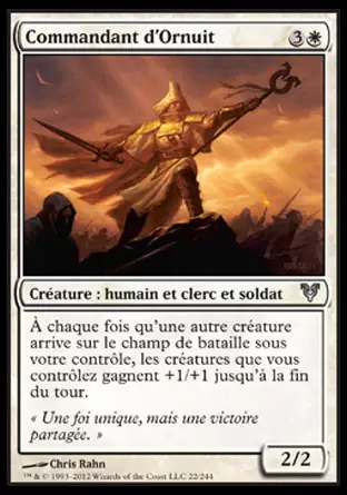 Avacyn Ressuscitée - Commandant d\'Ornuit