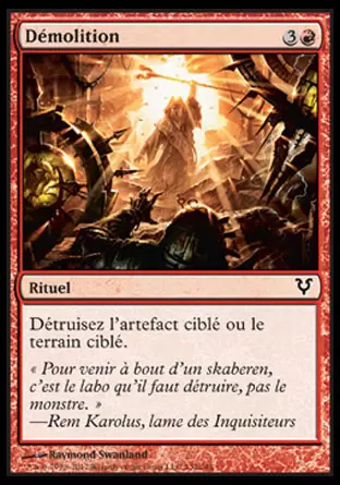 Avacyn Ressuscitée - Démolition