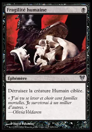 Avacyn Ressuscitée - Fragilité humaine