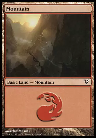Avacyn Ressuscitée - Montagne