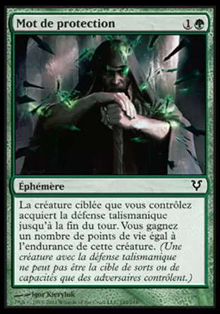 Avacyn Ressuscitée - Mot de protection