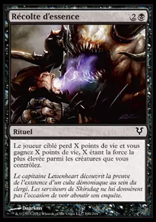 Avacyn Ressuscitée - Récolte d\'essence