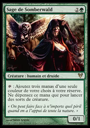 Avacyn Ressuscitée - Sage de Somberwald