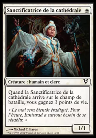Avacyn Ressuscitée - Sanctificatrice de la cathédrale
