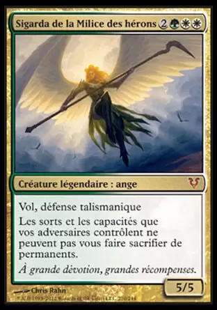 Avacyn Ressuscitée - Sigarda de la Milice des hérons