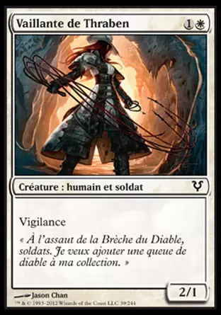 Avacyn Ressuscitée - Vaillante de Thraben