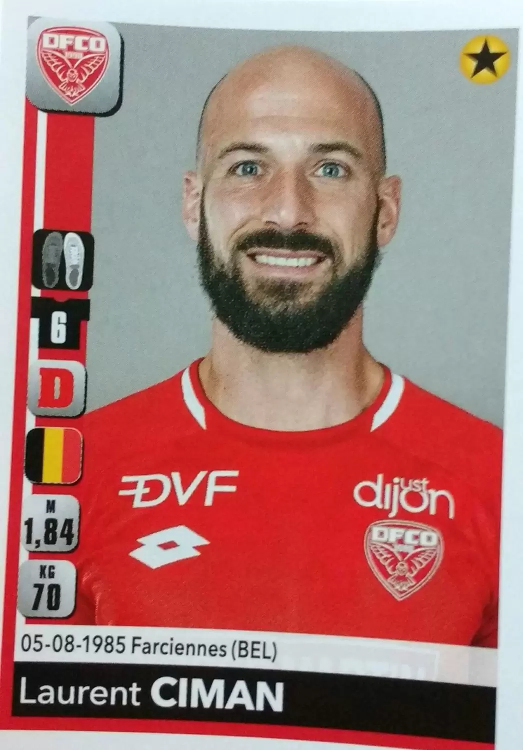 Championnat de France 2018-2019 - Laurent Ciman - Dijon FCO