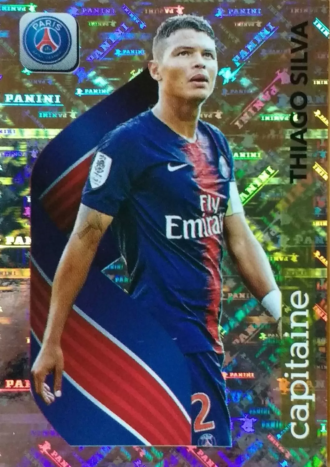 Championnat de France 2018-2019 - Thiago Silva (Capitaine) - Paris Saint-Germain