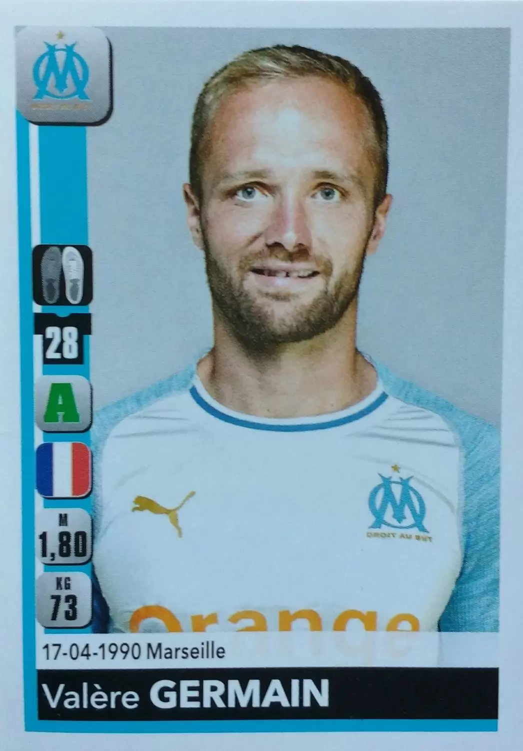 Championnat de France 2018-2019 - Valère Germain - Olympique de Marseille