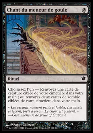 Innistrad - Chant du meneur de goule