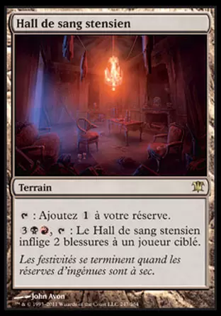 Innistrad - Hall de sang stensien