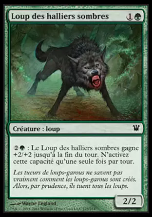 Innistrad - Loup des halliers sombres