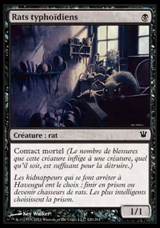 Innistrad - Rats typhoïdiens