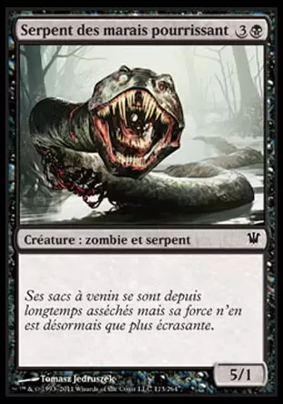 Innistrad - Serpent des marais pourrissant