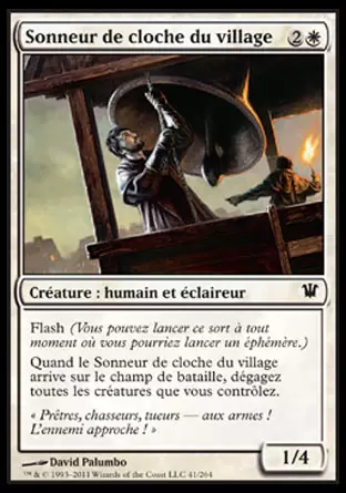 Innistrad - Sonneur de cloche du village