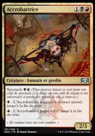 L\'allégeance de Ravnica - Accrobattrice