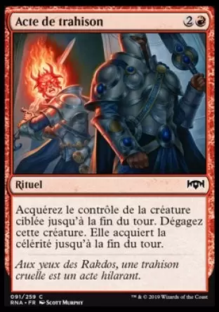L\'allégeance de Ravnica - Acte de trahison
