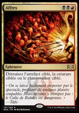 L\'allégeance de Ravnica - Affres