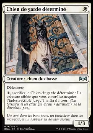 L\'allégeance de Ravnica - Chien de garde déterminé
