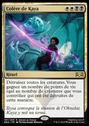L\'allégeance de Ravnica - Colère de Kaya