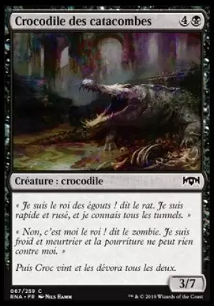 L\'allégeance de Ravnica - Crocodile des catacombes
