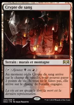 L\'allégeance de Ravnica - Crypte de sang