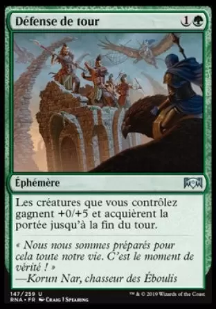 L\'allégeance de Ravnica - Défense de tour