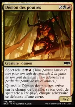 L\'allégeance de Ravnica - Démon des poutres