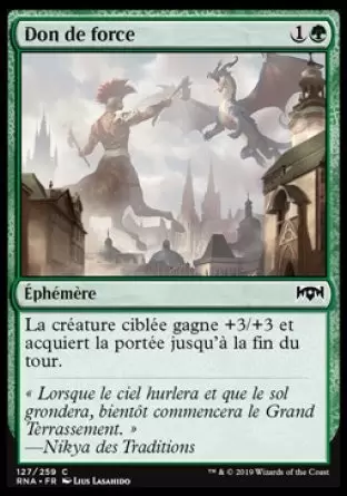 L\'allégeance de Ravnica - Don de force