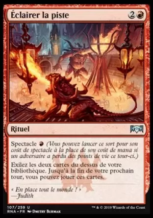 L\'allégeance de Ravnica - Éclairer la piste