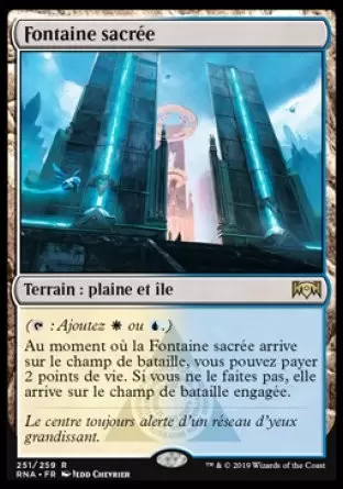 L\'allégeance de Ravnica - Fontaine sacrée