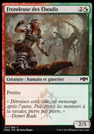 L\'allégeance de Ravnica - Frondeuse des Éboulis