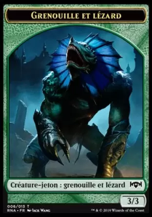 L\'allégeance de Ravnica - Grenouille Lézard