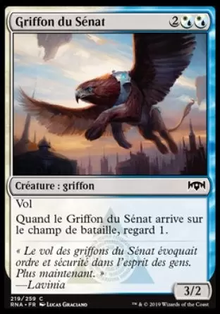 L\'allégeance de Ravnica - Griffon du Sénat