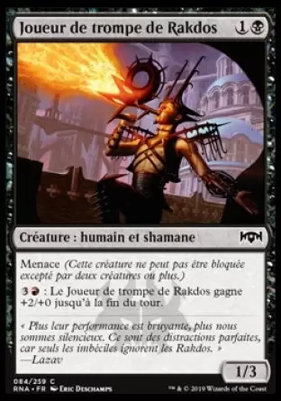 L\'allégeance de Ravnica - Joueur de trompe de Rakdos