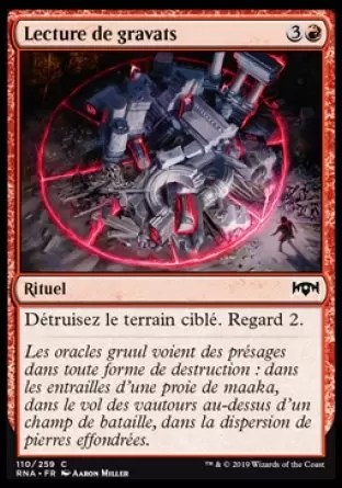L\'allégeance de Ravnica - Lecture de gravats