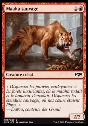 L\'allégeance de Ravnica - Maaka sauvage