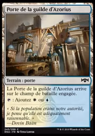 L\'allégeance de Ravnica - Porte de la guilde d\'Azorius