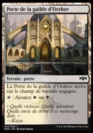 L\'allégeance de Ravnica - Porte de la guilde d\'Orzhov