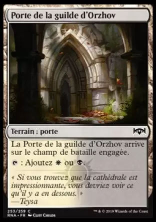 L\'allégeance de Ravnica - Porte de la guilde d\'Orzhov