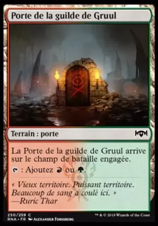 L\'allégeance de Ravnica - Porte de la guilde de Gruul