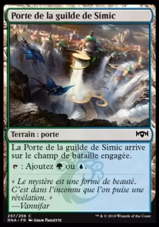 L\'allégeance de Ravnica - Porte de la guilde de Simic
