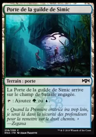 L\'allégeance de Ravnica - Porte de la guilde de Simic