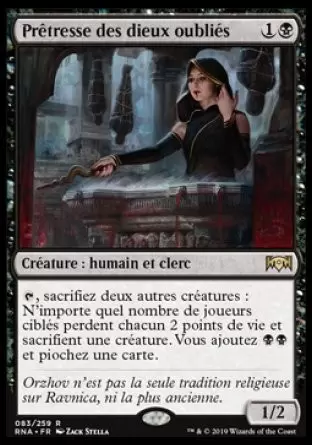 L\'allégeance de Ravnica - Prêtresse des dieux oubliés