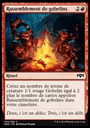 L\'allégeance de Ravnica - Rassemblement de gobelins