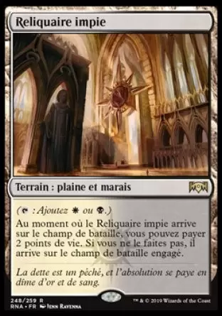 L\'allégeance de Ravnica - Reliquaire impie