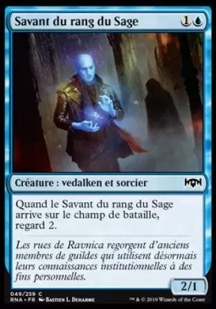 L\'allégeance de Ravnica - Savant du rang du Sage