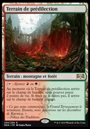 L\'allégeance de Ravnica - Terrain de prédilection